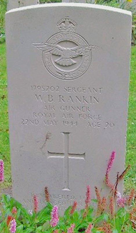 Sgt William Black Rankin<br /><br /><br />died on active duty - May 22nd, 1944